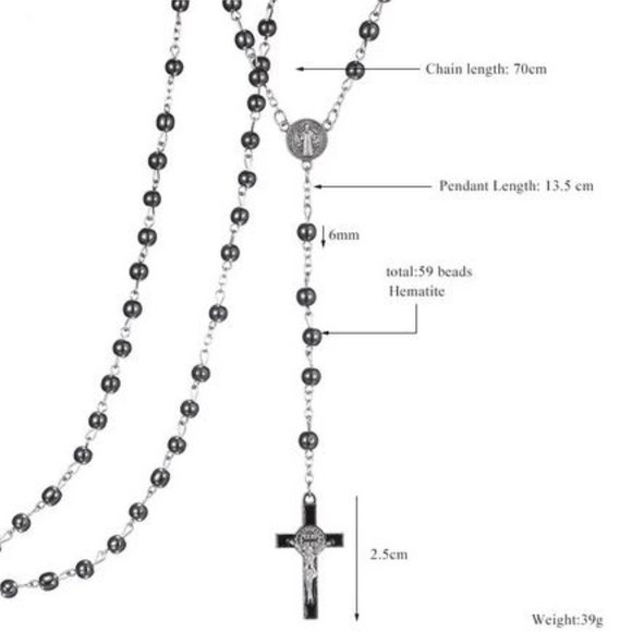 Religious Rosary Beads - Picture 2 of 3